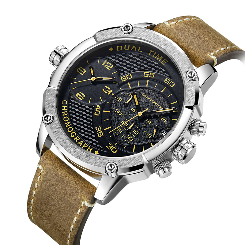 DANLEI GORMAN RM220 Watch Top Luxury Brand Vandtæt Sports Watch Quartz Military Leather Dropship Dropshipping